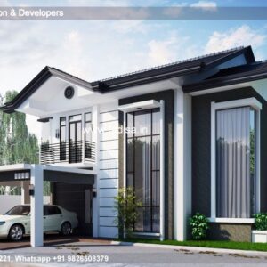 House front design  new house design duplex house design Model No - 0331