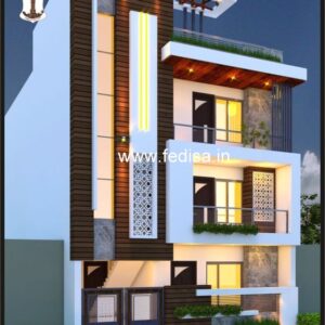 House front design new house design duplex house design Model No - 0334