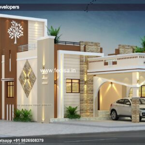 Bungalow house design most expensive house contemporary house Model No - 0340