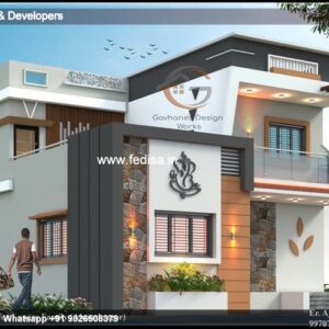 Luxury house house design modern house design -Model No - 0344