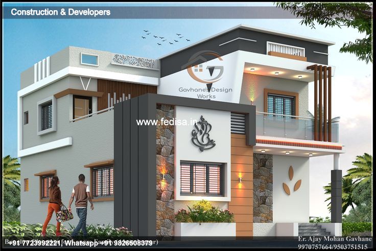 Luxury house house design modern house design -Model No - 0344