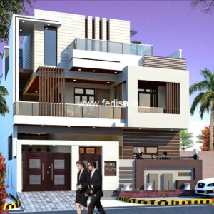 House front design new house design duplex house design Model No - 0342