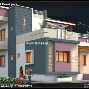 House front design new house design duplex house design Model No - 0343