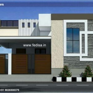 House front design  new house design duplex house design Model No - 0345