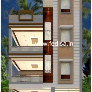House front design  new house design duplex house design Model No - 0347