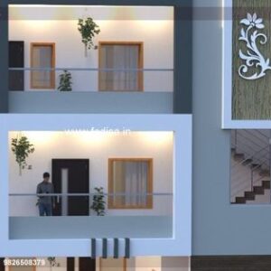 House front design  new house design duplex house design Model No - 0348