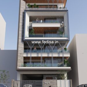 House front design  new house design duplex house design Model No - 0352