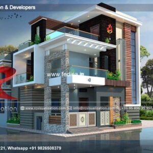 Luxury house house design modern house design -Model No - 0353