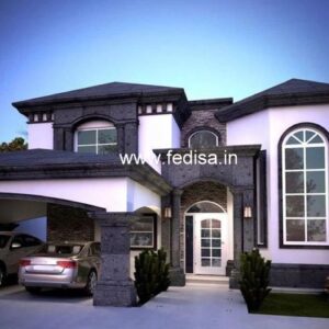 House front design  new house design duplex house design Model No - 0355