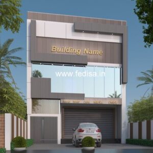 House front design  new house design duplex house design Model No - 0356