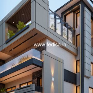 House front design  new house design duplex house design Model No - 0355