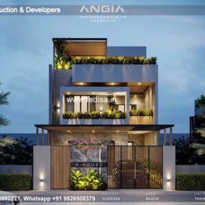 Luxury house house design modern house design -Model No - 0358
