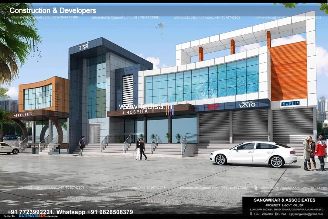 Luxury house house design modern house design -Model No - 0364