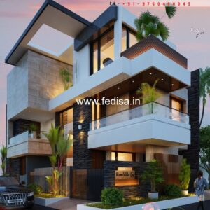 Bungalow house design most expensive house contemporary house Model No - 0367