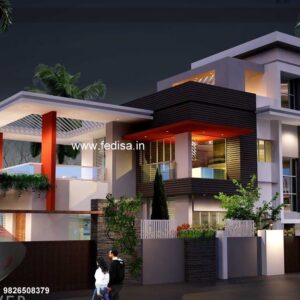 Luxury house house design modern house design -Model No - 0367
