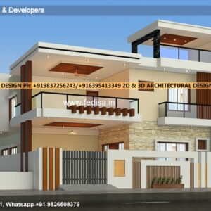 House front design new house design duplex house design Model No - 0368