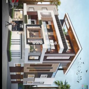 House front design  new house design duplex house design Model No - 0369