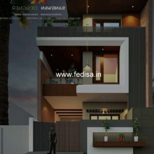House front design  new house design duplex house design Model No - 0374