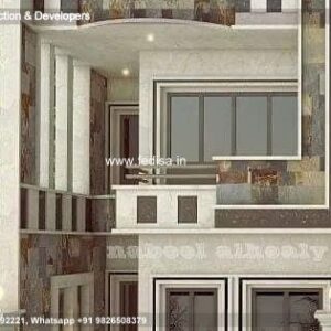 House front design  new house design duplex house design Model No - 0372