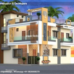 Luxury house house design modern house design -Model No - 0373