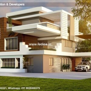 Bungalow house design most expensive house contemporary house Model No - 0373