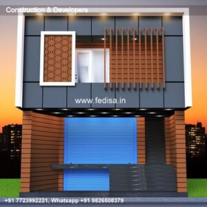 House front design new house design duplex house design Model No - 0376