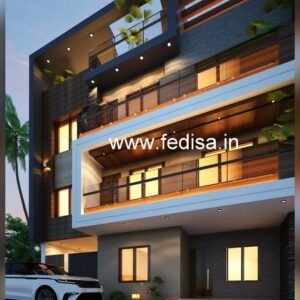 House front design  new house design duplex house design Model No - 0377