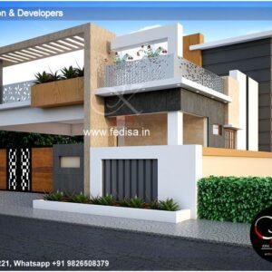 House front design new house design duplex house design Model No - 0379