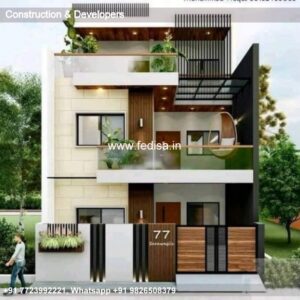 House front design new house design duplex house design Model No - 0379