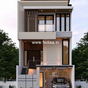 House front design  new house design duplex house design Model No - 0382