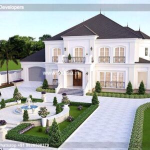 Bungalow house design most expensive house contemporary house Model No - 0384