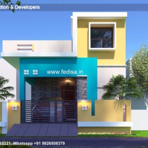 House front design  new house design duplex house design Model No - 0385