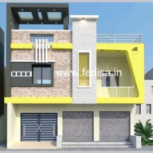 House front design new house design duplex house design Model No - 0387