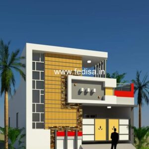 House front design new house design duplex house design Model No - 0386