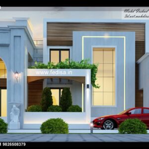 House front design new house design duplex house design Model No - 0387