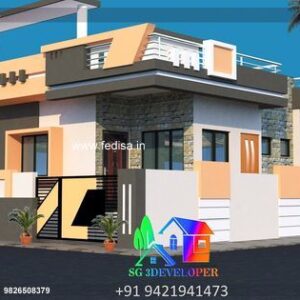 House front design new house design duplex house design Model No - 0388