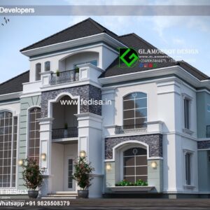 House front design  new house design duplex house design Model No - 0397