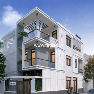 House front design  new house design duplex house design Model No - 0397