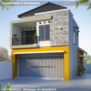 House front design new house design duplex house design Model No - 0398
