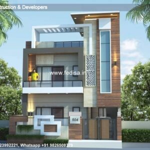 House front design  new house design duplex house design Model No - 0403
