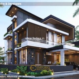 Luxury house house design modern house design -Model No - 0401