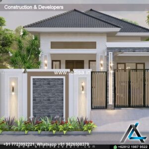 House front design  new house design duplex house design Model No - 0403