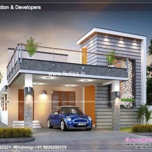 House front design  new house design duplex house design Model No - 0406