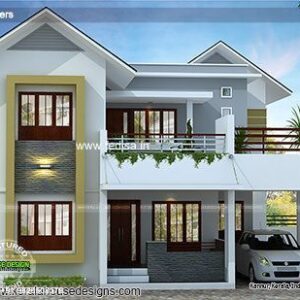 House front design  new house design duplex house design Model No - 0407