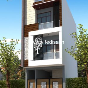 House front design new house design duplex house design Model No - 0411