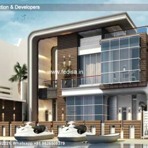 Bungalow house design most expensive house contemporary house Model No - 0411