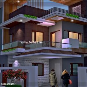 House front design  new house design duplex house design Model No - 0412