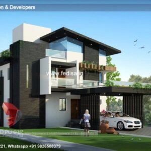 Bungalow house design most expensive house contemporary house Model No - 0415