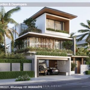 House front design  new house design duplex house design Model No - 0417