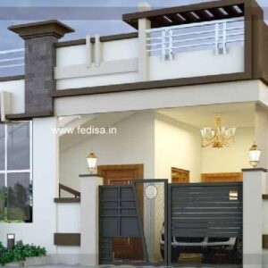 House front design  new house design duplex house design Model No - 0420